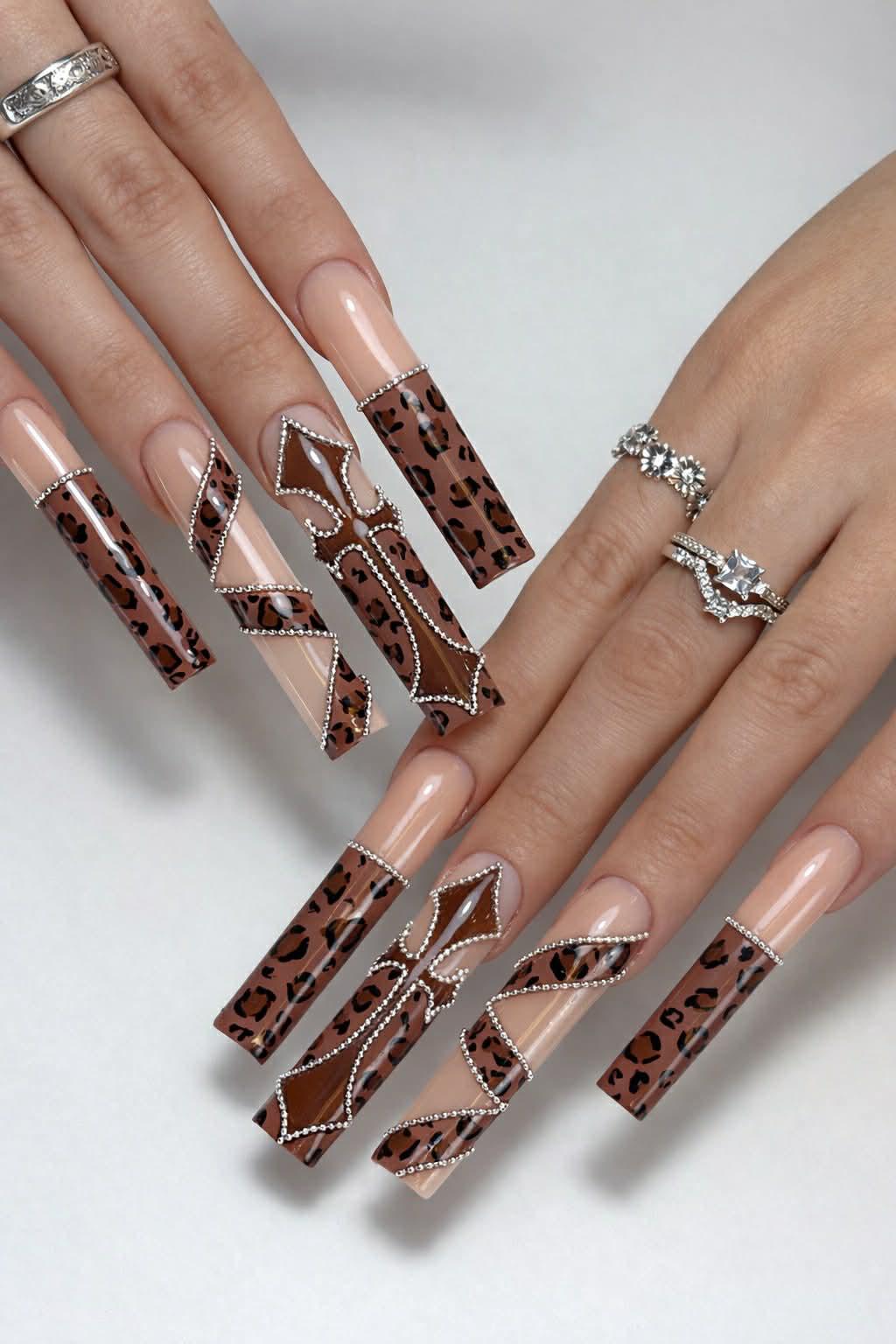 Luxuriöse Acryl Extensions